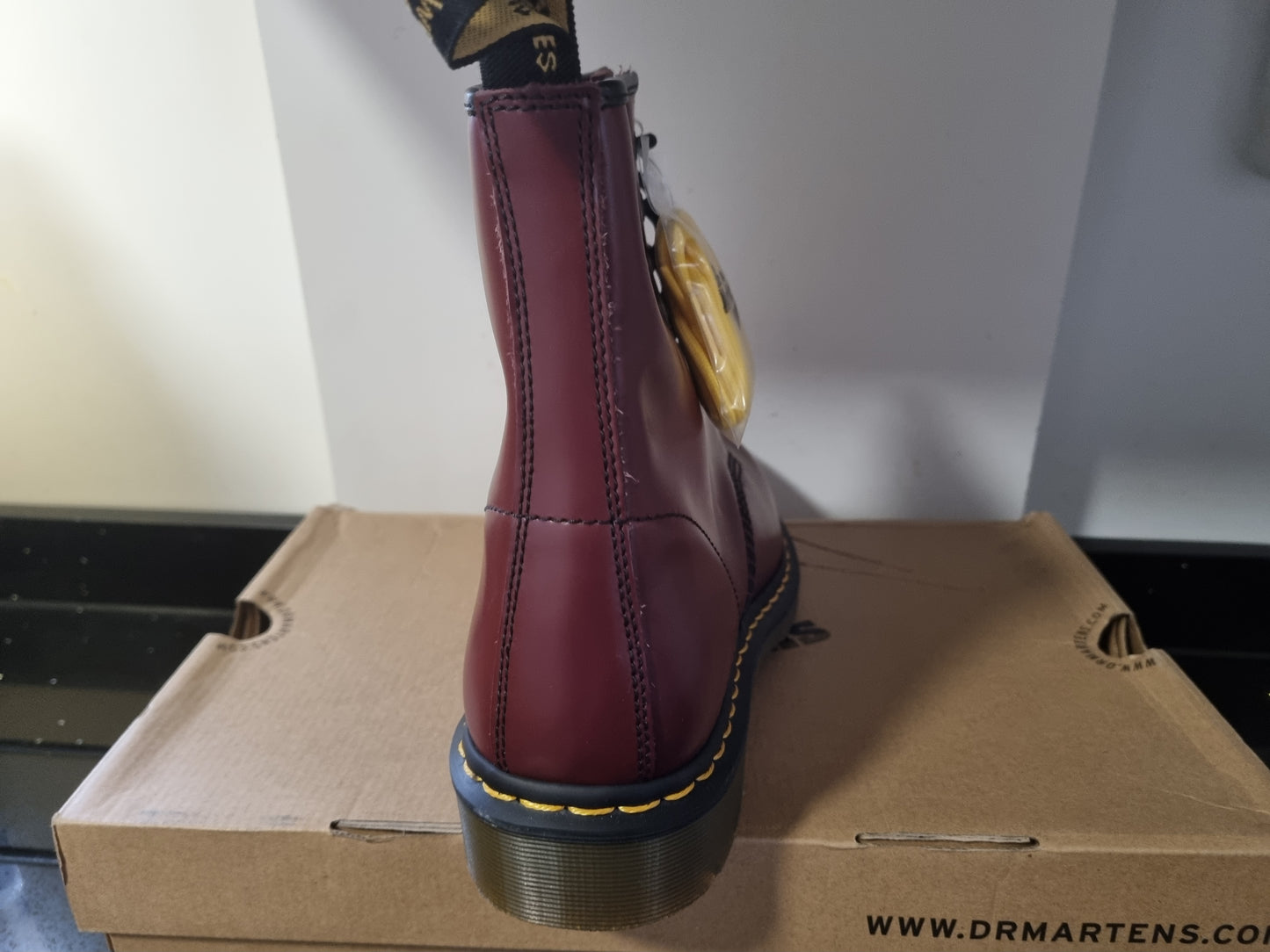 Dr Marten 1460 Cherry 8 Eye Boot