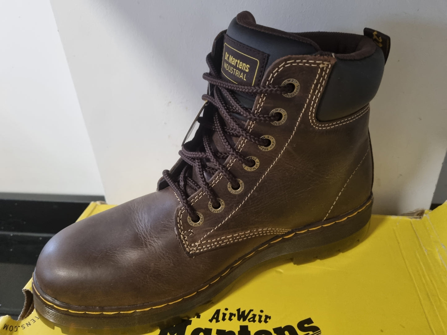 Dr Marten Winch Brown Boot
