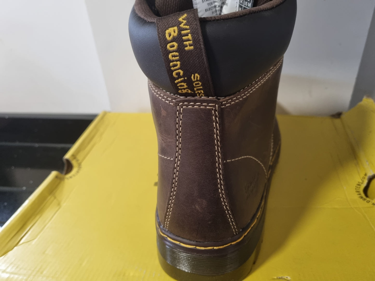 Dr Marten Winch Brown Boot