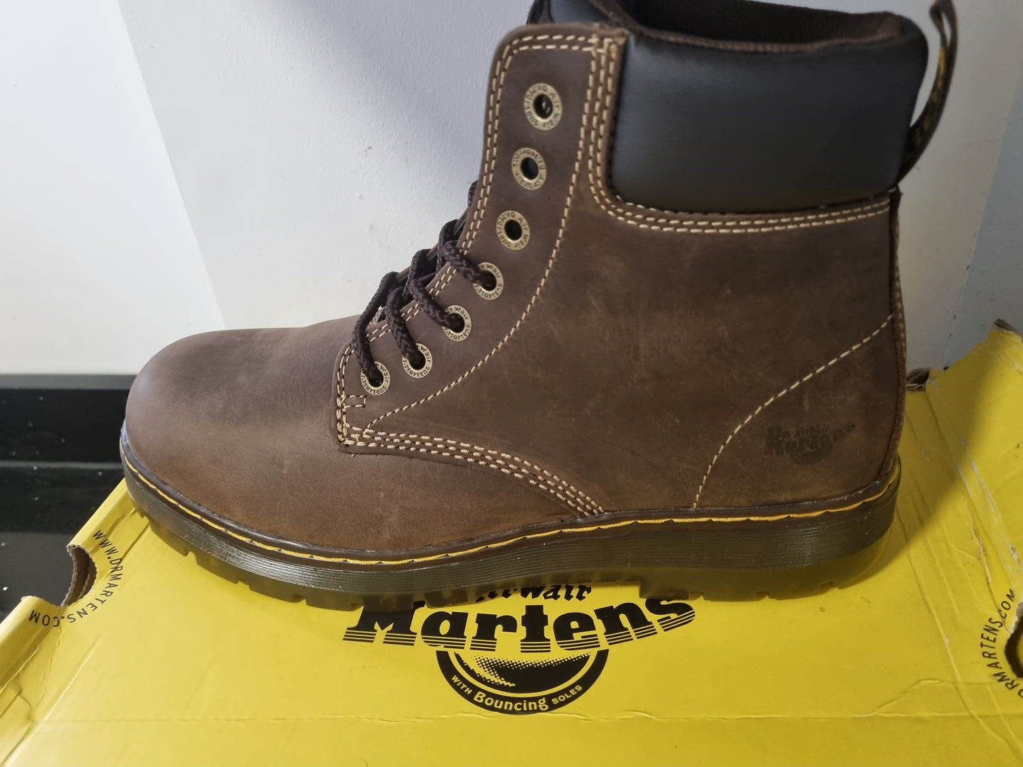 Dr Marten Winch Brown Boot