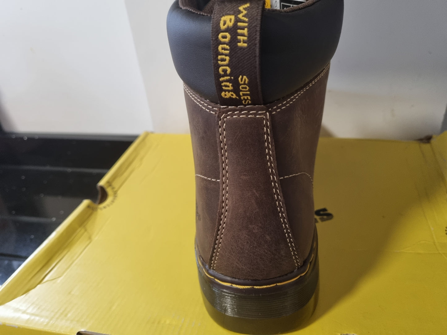 Dr Marten Winch Brown Boot
