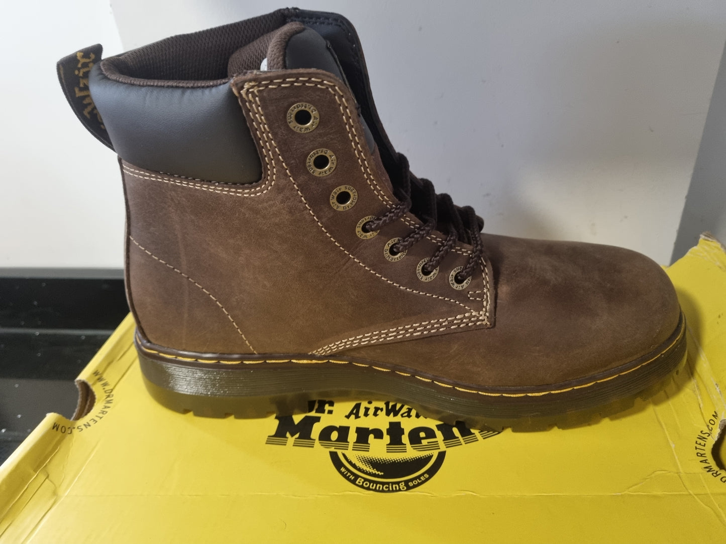 Dr Marten Winch Brown Boot