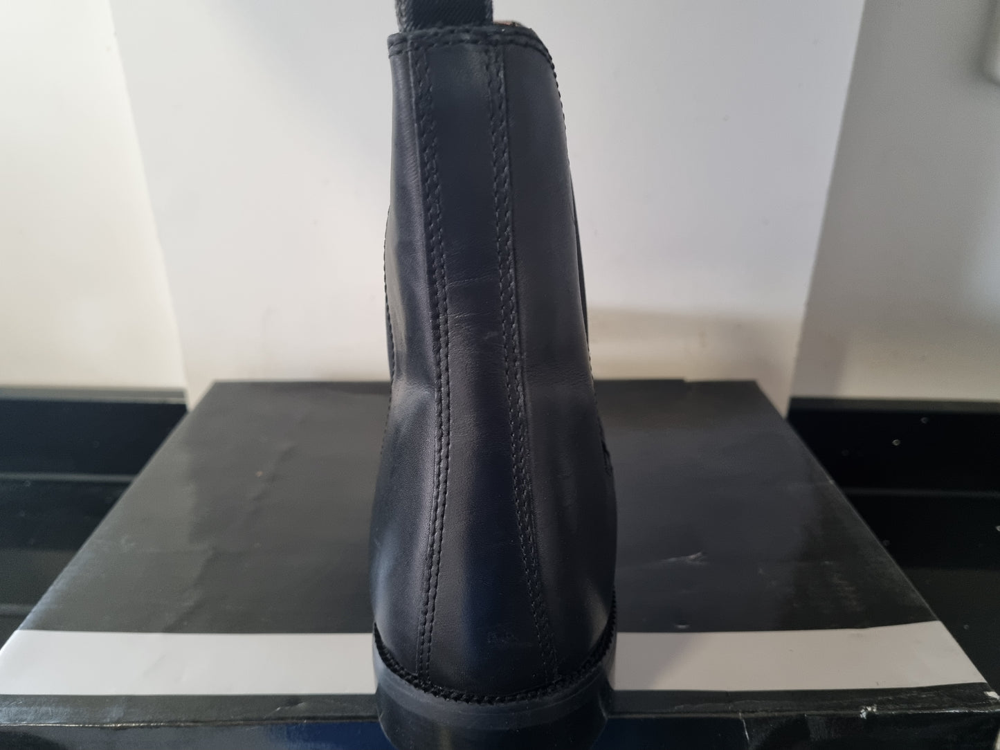 Chelsea Boot by Roamers - Black Leather - (M252A)