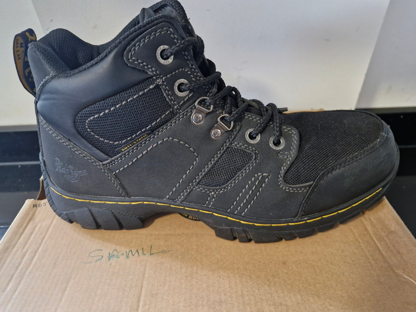 Dr Marten Benham ST Black Safety Shoe
