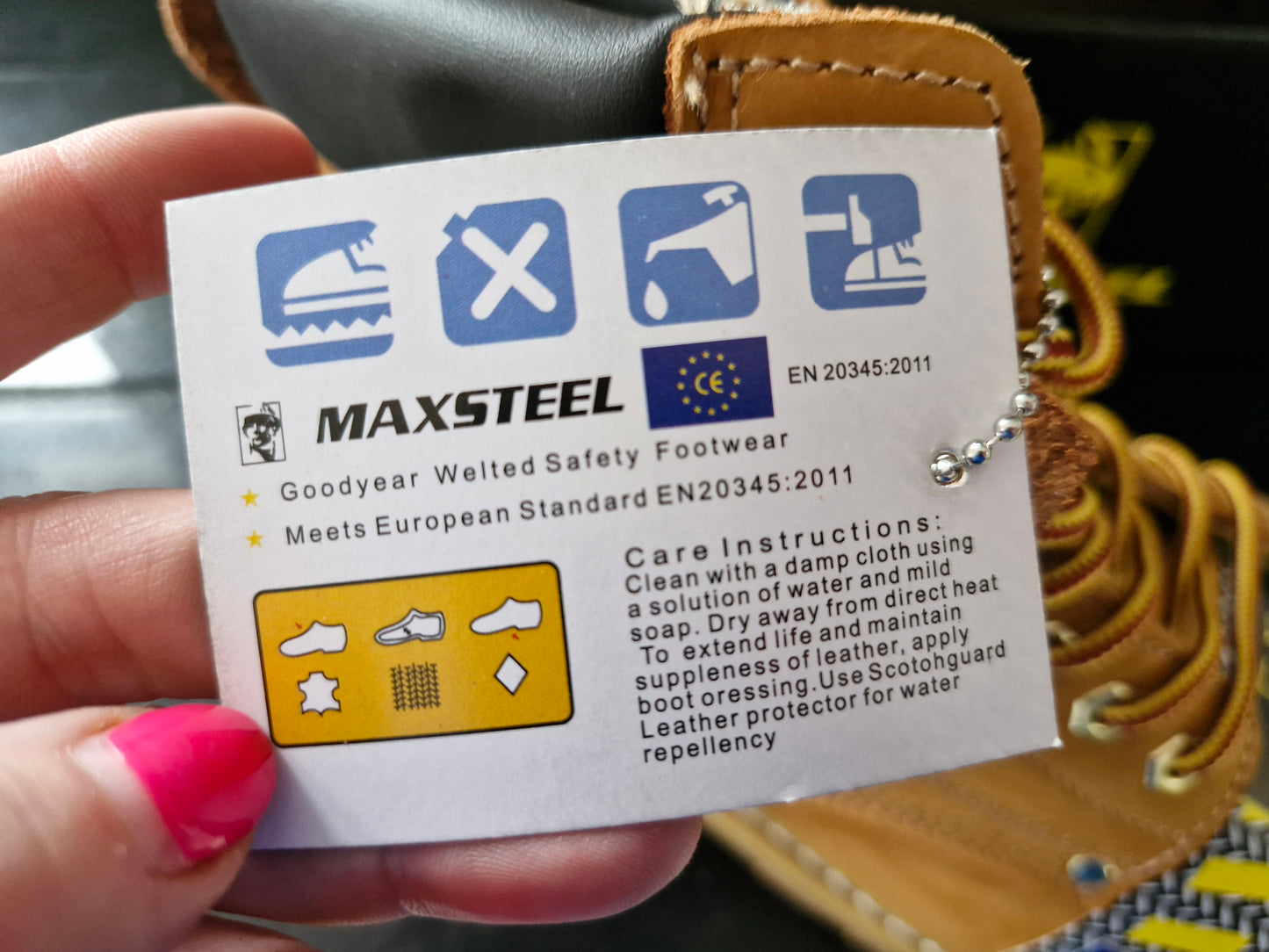 Work Boot - By Maxsteel - SB Protection (MS06H)