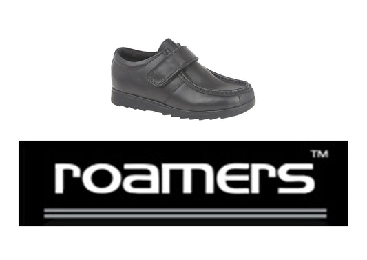 Childrens One Bar Touch Fastening Casual Shoe - (B695A)