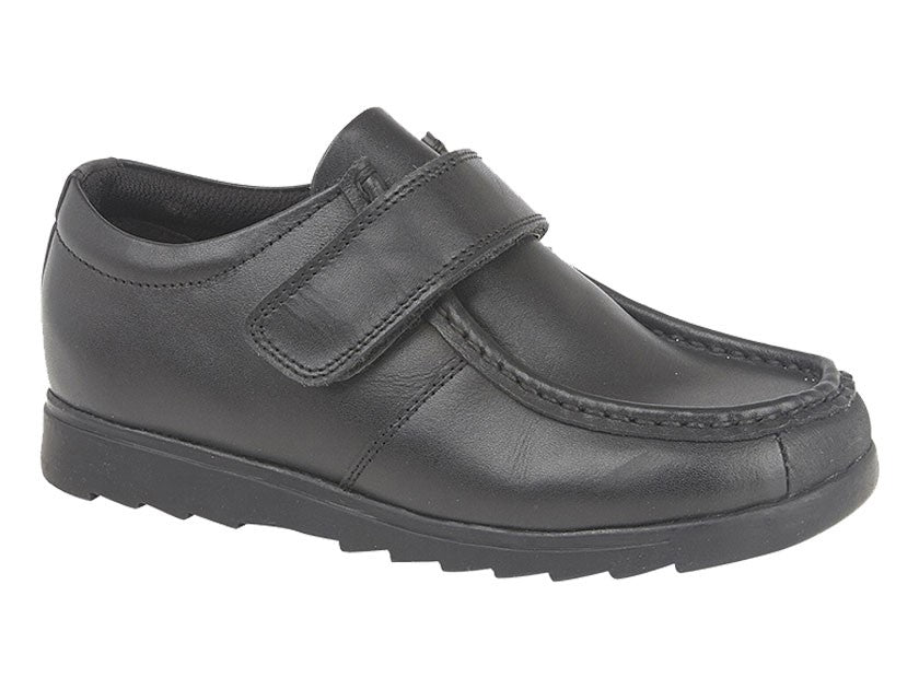 Childrens One Bar Touch Fastening Casual Shoe - (B695A)