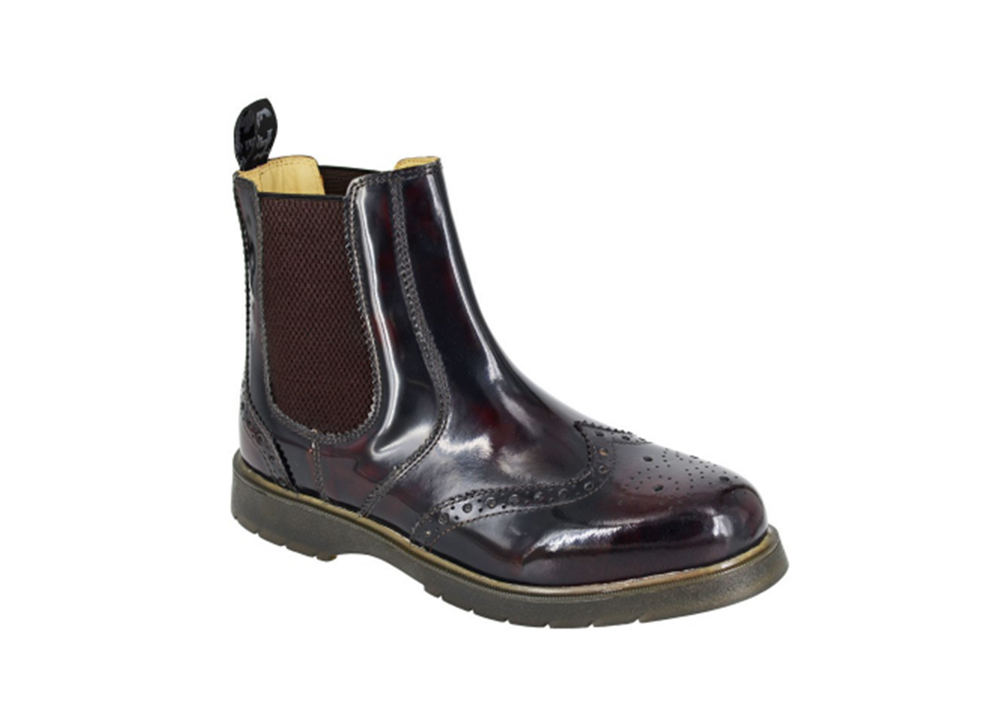 Chelsea Boot by Grafters - Brogue Leather (M281)