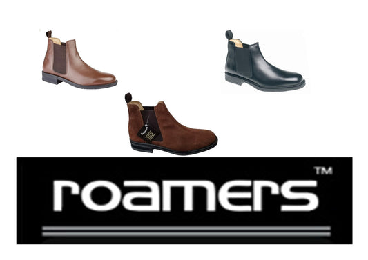 Chelsea Boot by Roamers - Wide Fit (M278)
