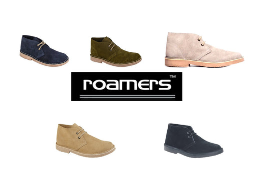 Desert Boot by Roamers - Round Toe Suede Leather (M400)