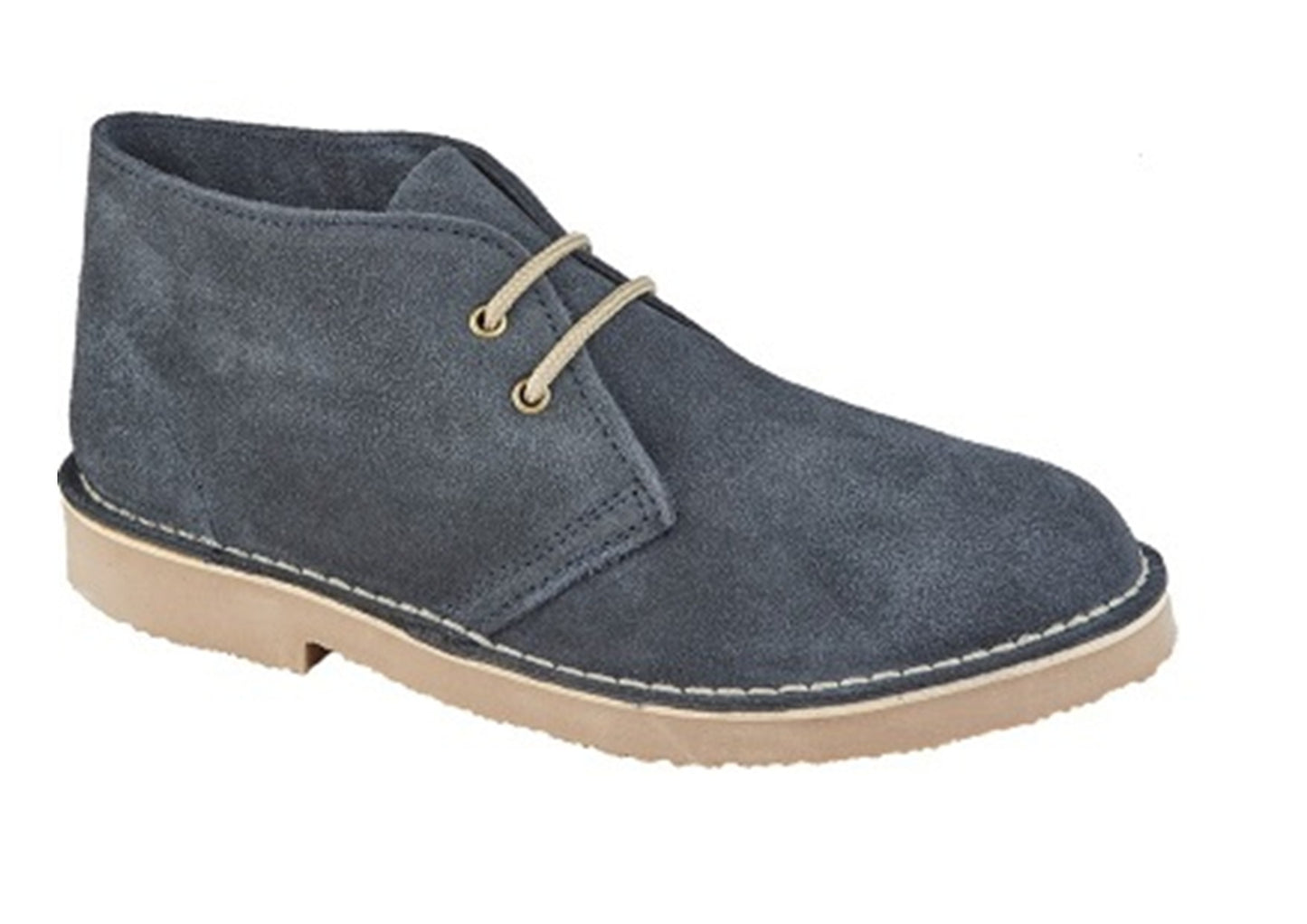 Desert Boot by Roamers - 2 Eye Suede Leather (M467)