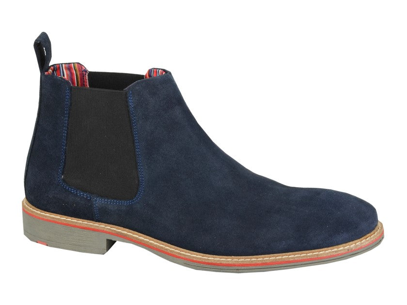 Chelsea Boot by Roamers - Suede Gusset Boot (M611)