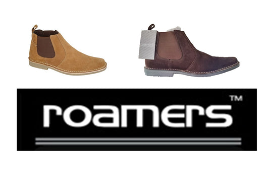 Desert Boot by Roamers - Chelsea Suede Leather (M765)