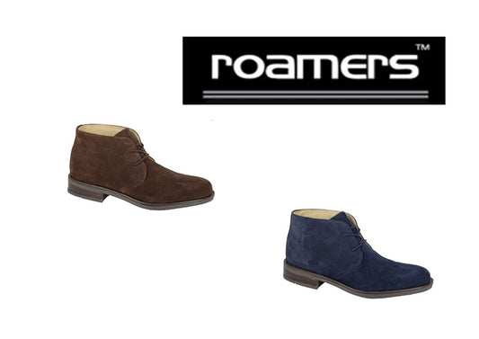 Desert Boot by Roamers - 2 Eye Chukka Suede Leather (M511)