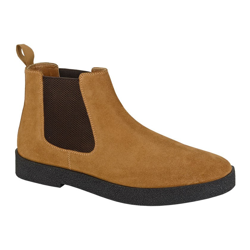 Chelsea Boot by Roamers - Suede Twin Gusset Boot (M9524)