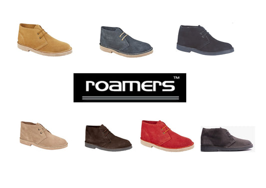 Desert Boot by Roamers - 2 Eye Suede Leather (M467)