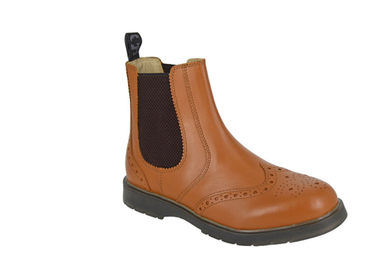 Chelsea Boot by Grafters - Brogue Leather (M281)