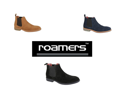 Chelsea Boot by Roamers - Suede Gusset Boot (M611)