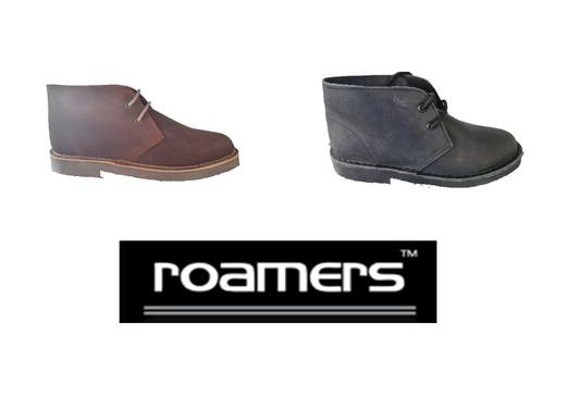 Desert Boot by Roamers - 2 Eye Leather Suede (M675)