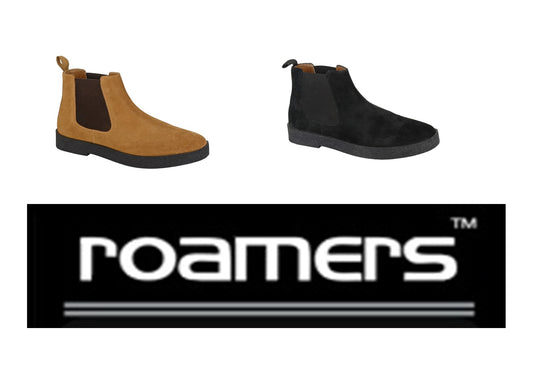Chelsea Boot by Roamers - Suede Twin Gusset Boot (M9524)