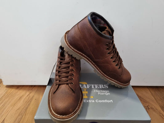 Monkey Boot by Grafters - Heritage Range - Light Brown Leather (M430GB)