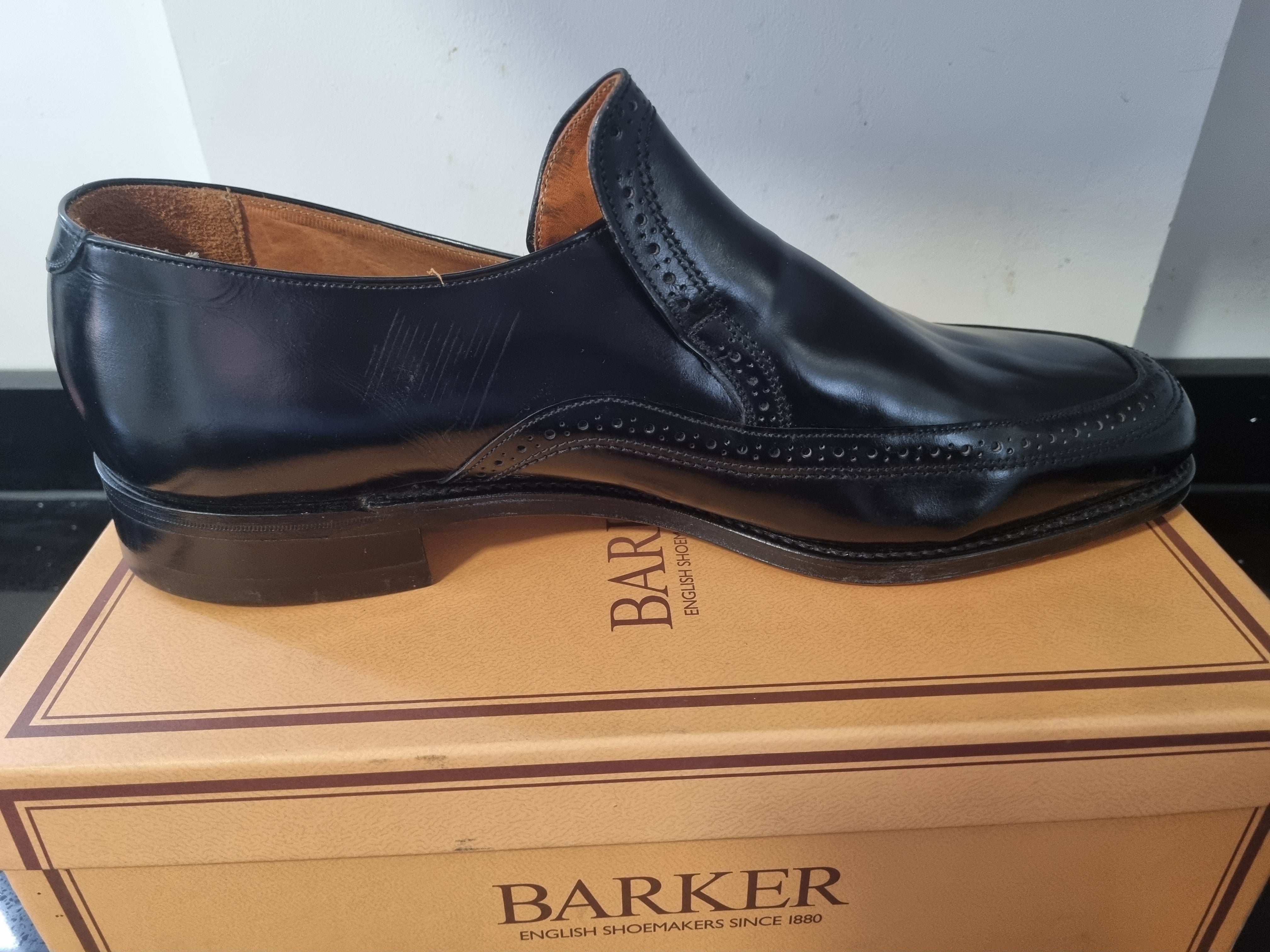 Barker slip 2024 on shoes