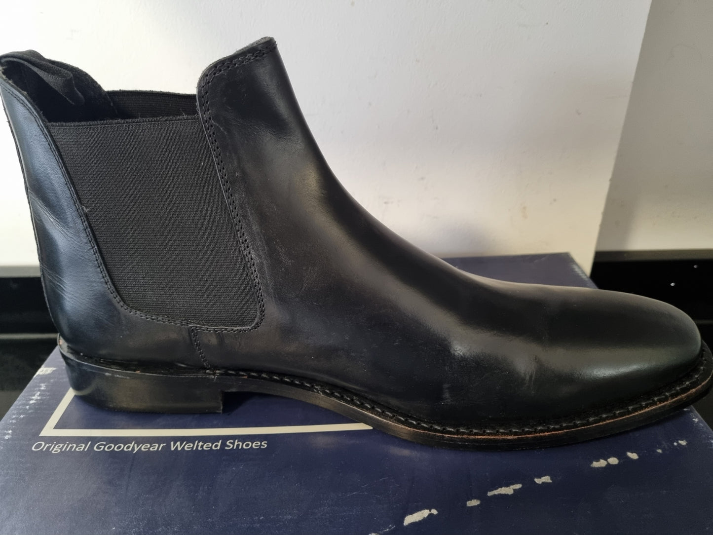 Kensington American Classic Chelsea Boot - Black Calf Leather