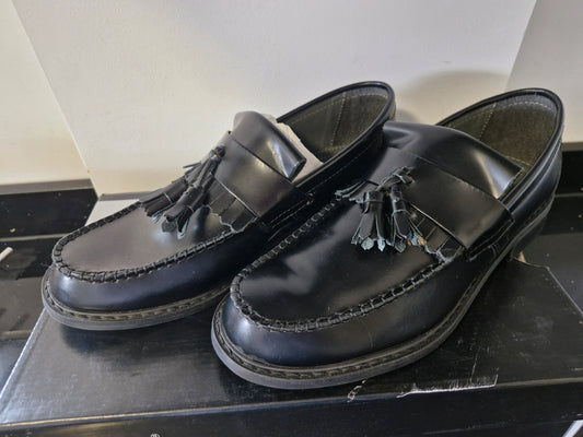 Loafer by Roamers - Hi Shine Black Leather (M900A)