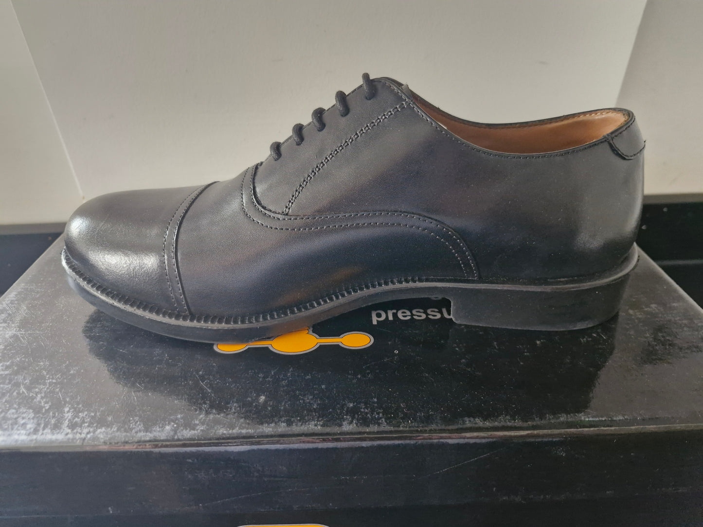 Uniform Oxford Cadet Shoe by Grafters - Black (M490A)