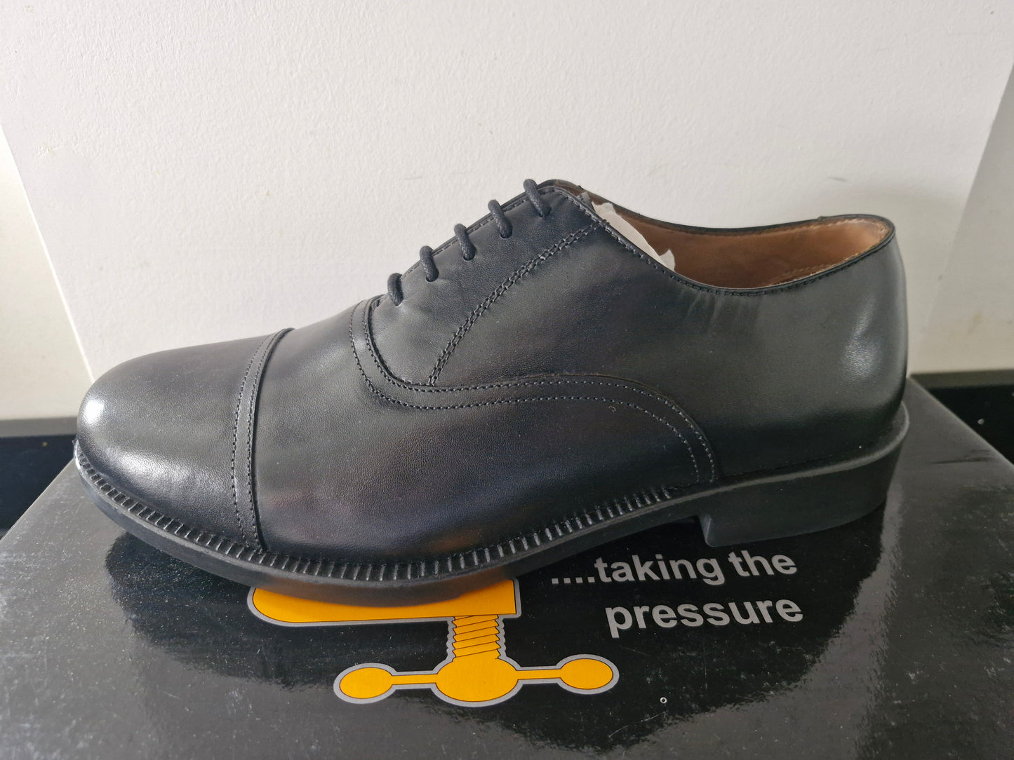 Uniform Oxford Cadet Shoe by Grafters - Black (M490A)