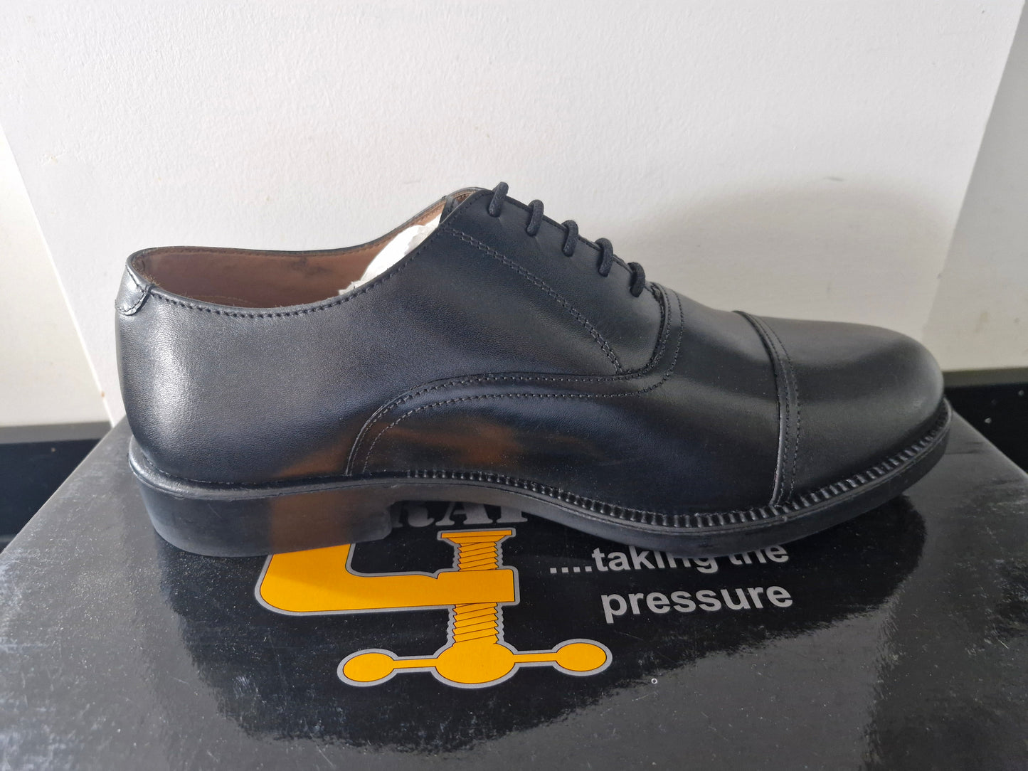 Uniform Oxford Cadet Shoe by Grafters - Black (M490A)