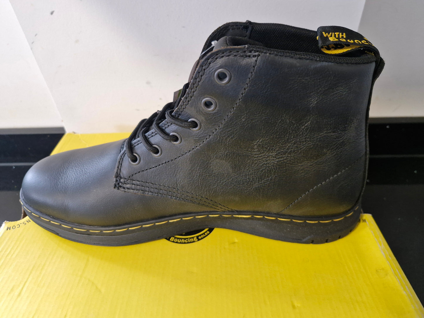 Dr Marten Amwell Black Safety Shoe