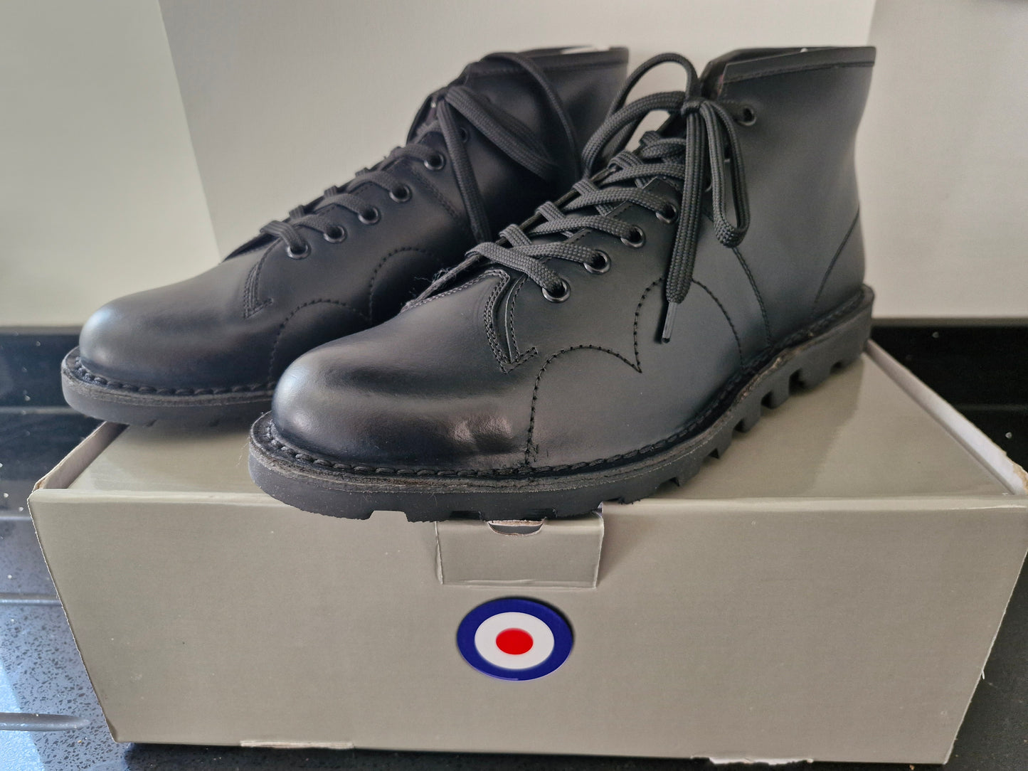 Monkey Boot by Grafters - Heritage Range - Black Leather (M430A)