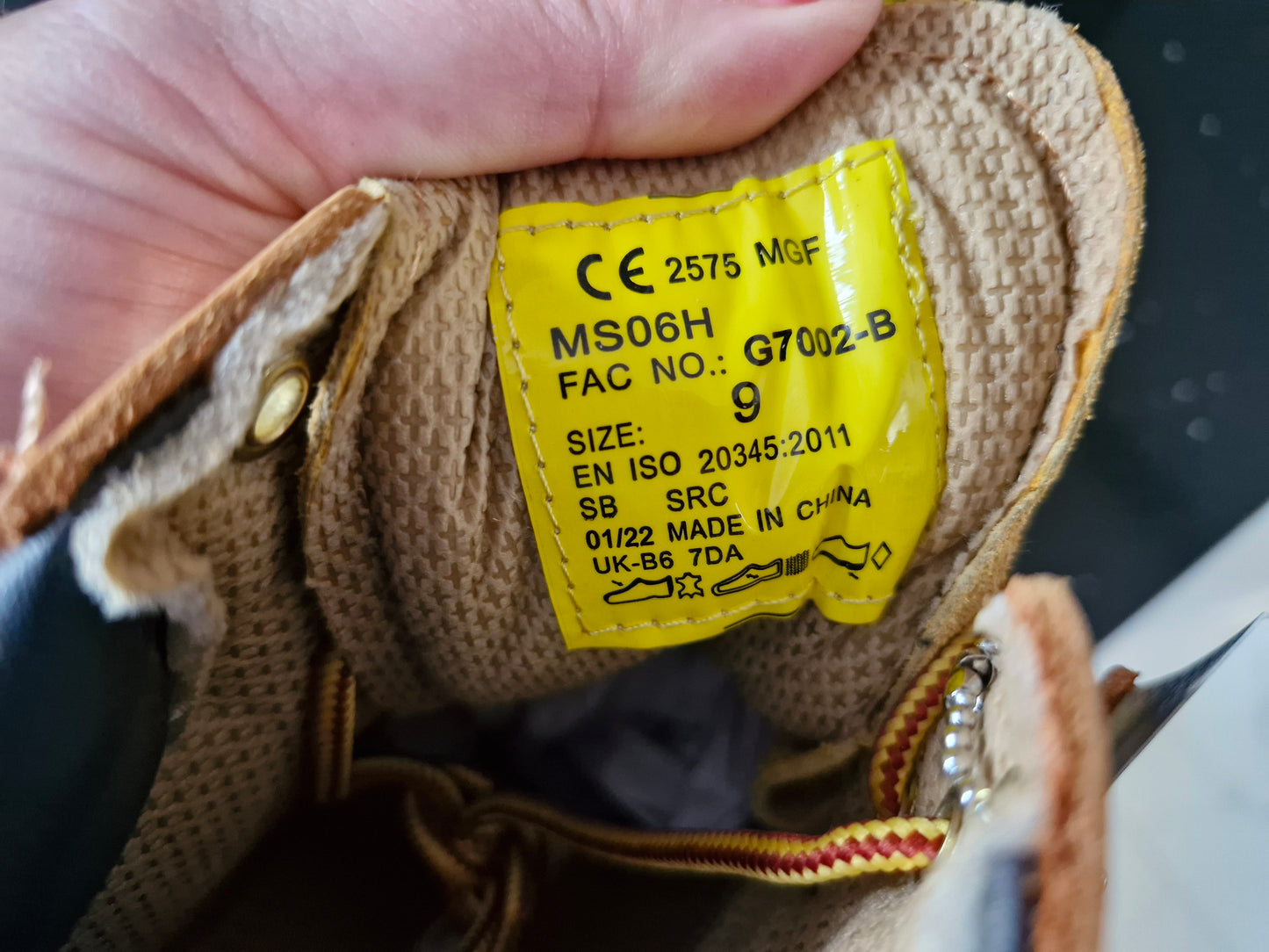 Work Boot - By Maxsteel - SB Protection (MS06H)