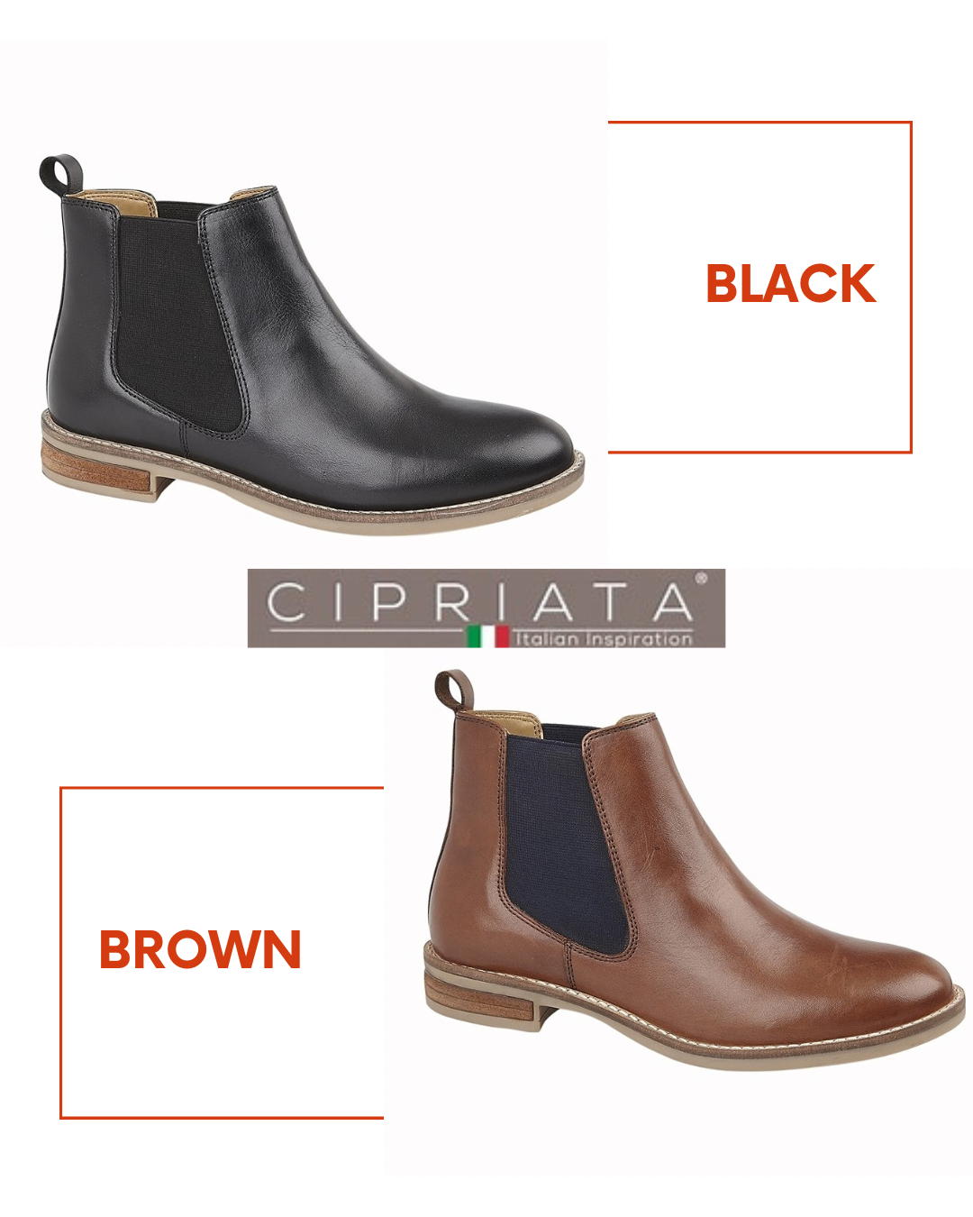 Womens - Gusset Chelsea Boot (L5041)