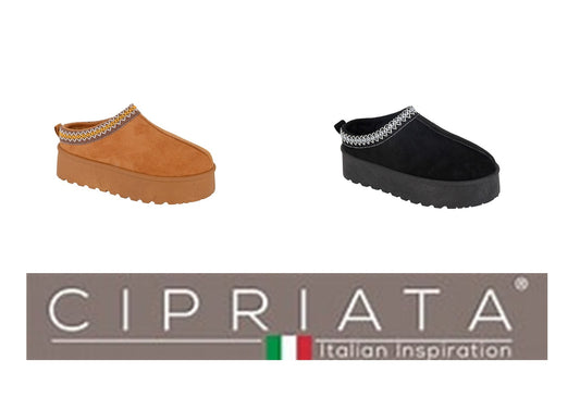 Womens - Cipriata Braided Cuff Platform Mule (L570)