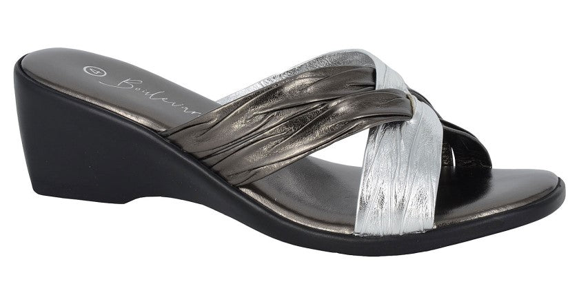 Womens - Boulevard Cross Over Sandal (L9558)