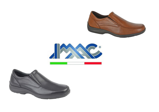 2. IMAC - Superlightweight Twin Gusset Casual Leather Shoe (M268)