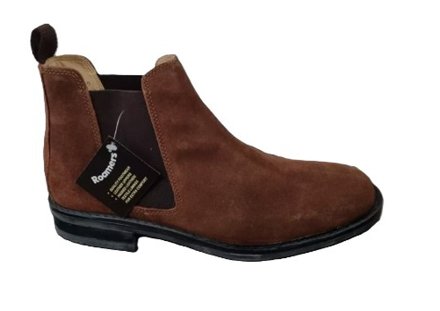 Chelsea Boot by Roamers - Wide Fit (M278)