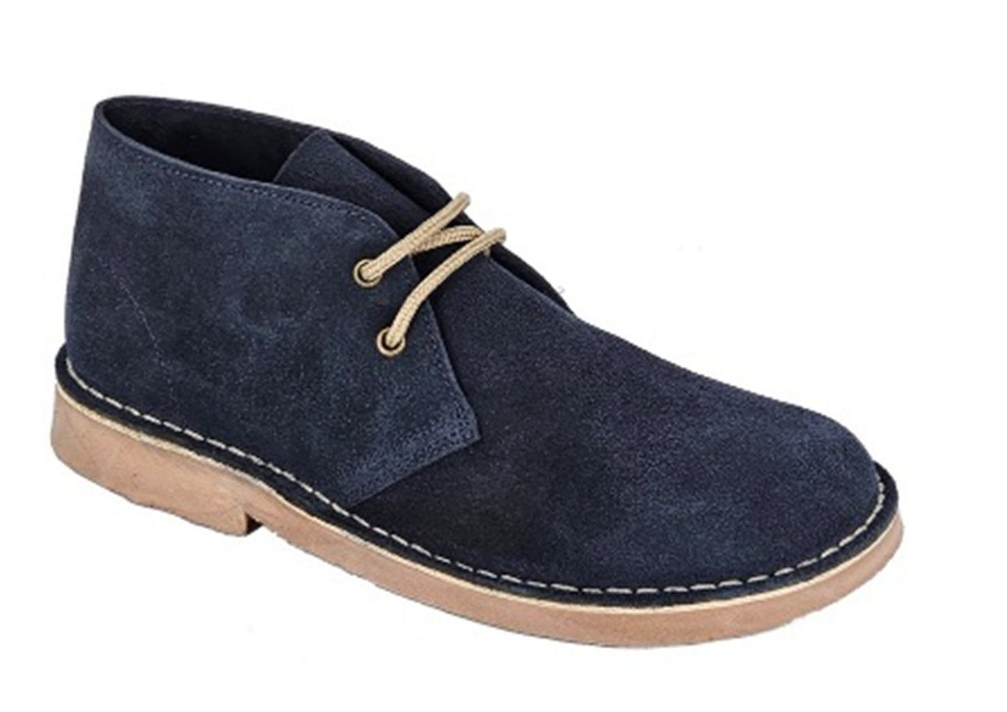 Desert Boot by Roamers - Round Toe Suede Leather (M400)