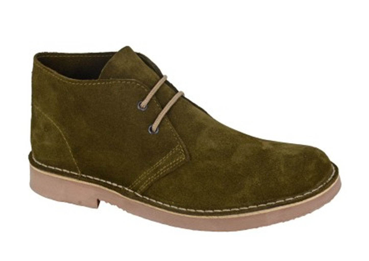 Desert Boot by Roamers - Round Toe Suede Leather (M400)
