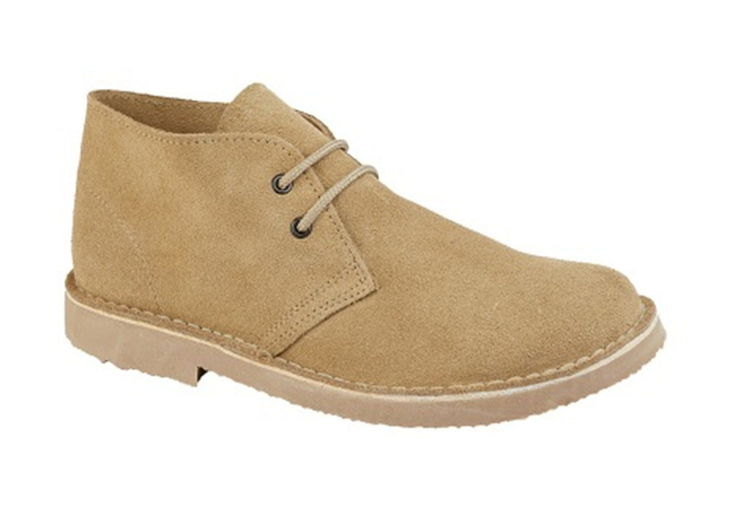 Desert Boot by Roamers - Round Toe Suede Leather (M400)