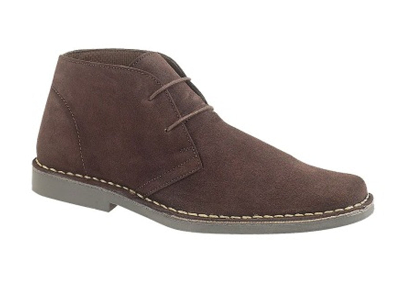 Desert Boot by Roamers - Slim Fit - 2 Eye Suede Leather (M420)