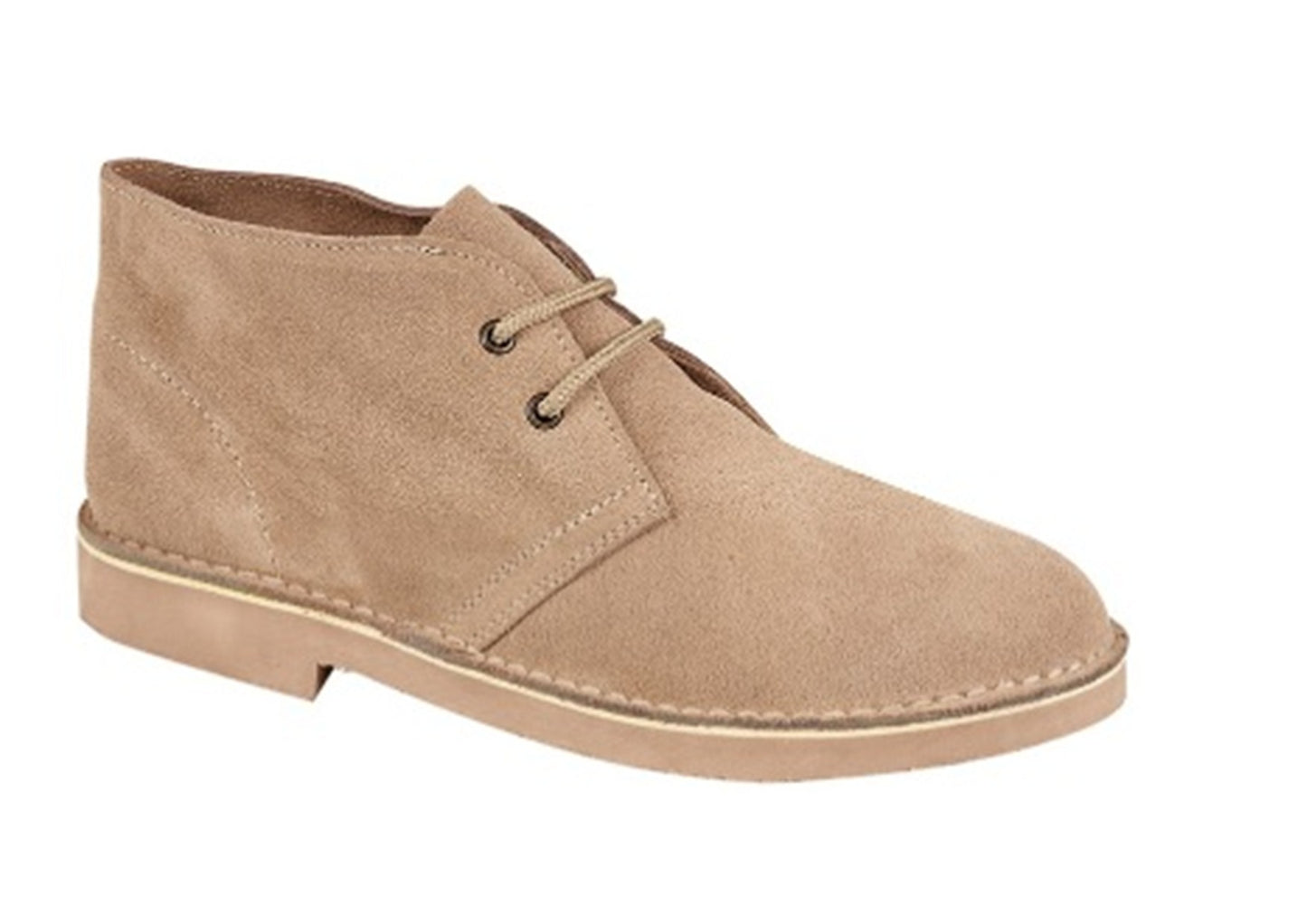 Desert Boot by Roamers - 2 Eye Suede Leather (M467)