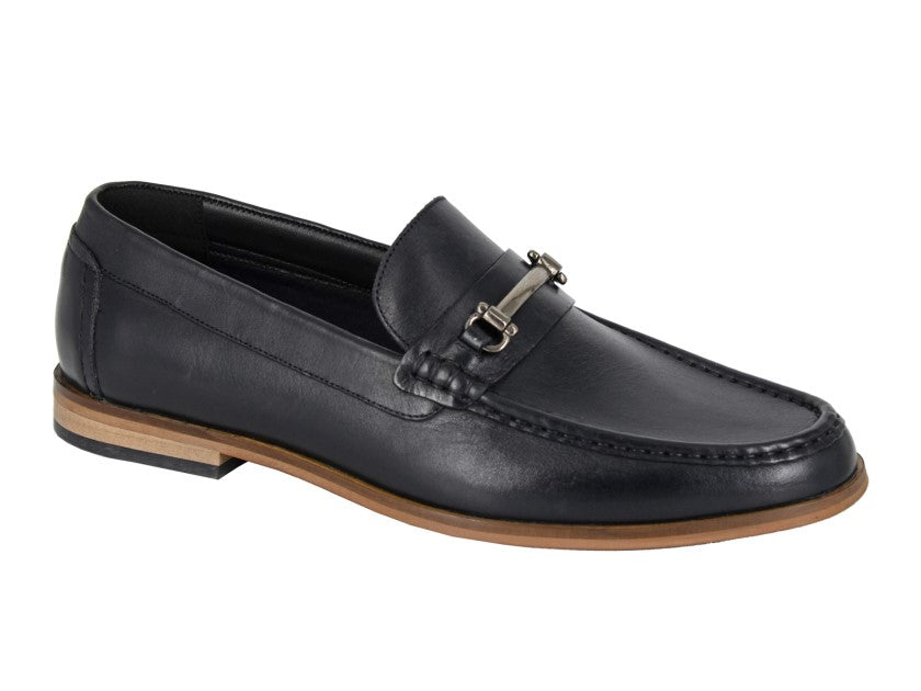 Loafer by Roamers Casual Leather Upper Loafer (M508)