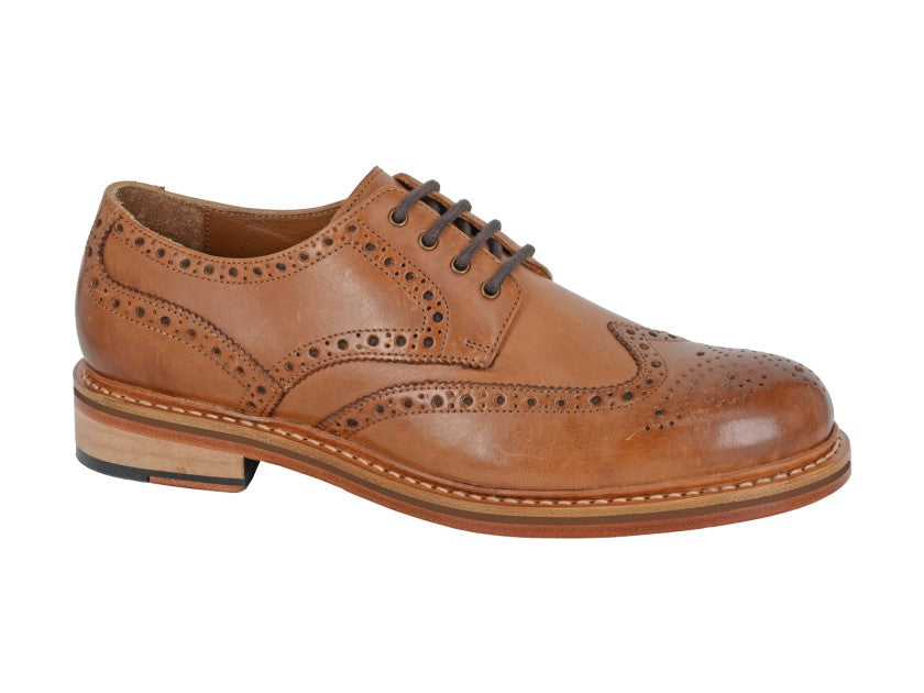 2. Woodland 4 Eye Brown Brogue (M534)