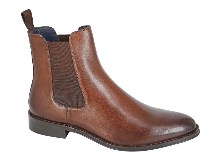 Chelsea Boot By Roamers Leather Upper (M684)