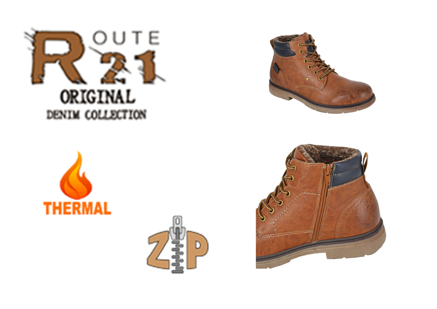 Boots - Padded and Thermal Ankle Boot (M 9529)