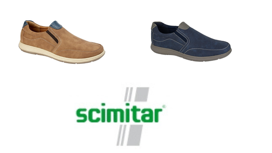 Casual Canvas Slip on - by Scimitar (M353)