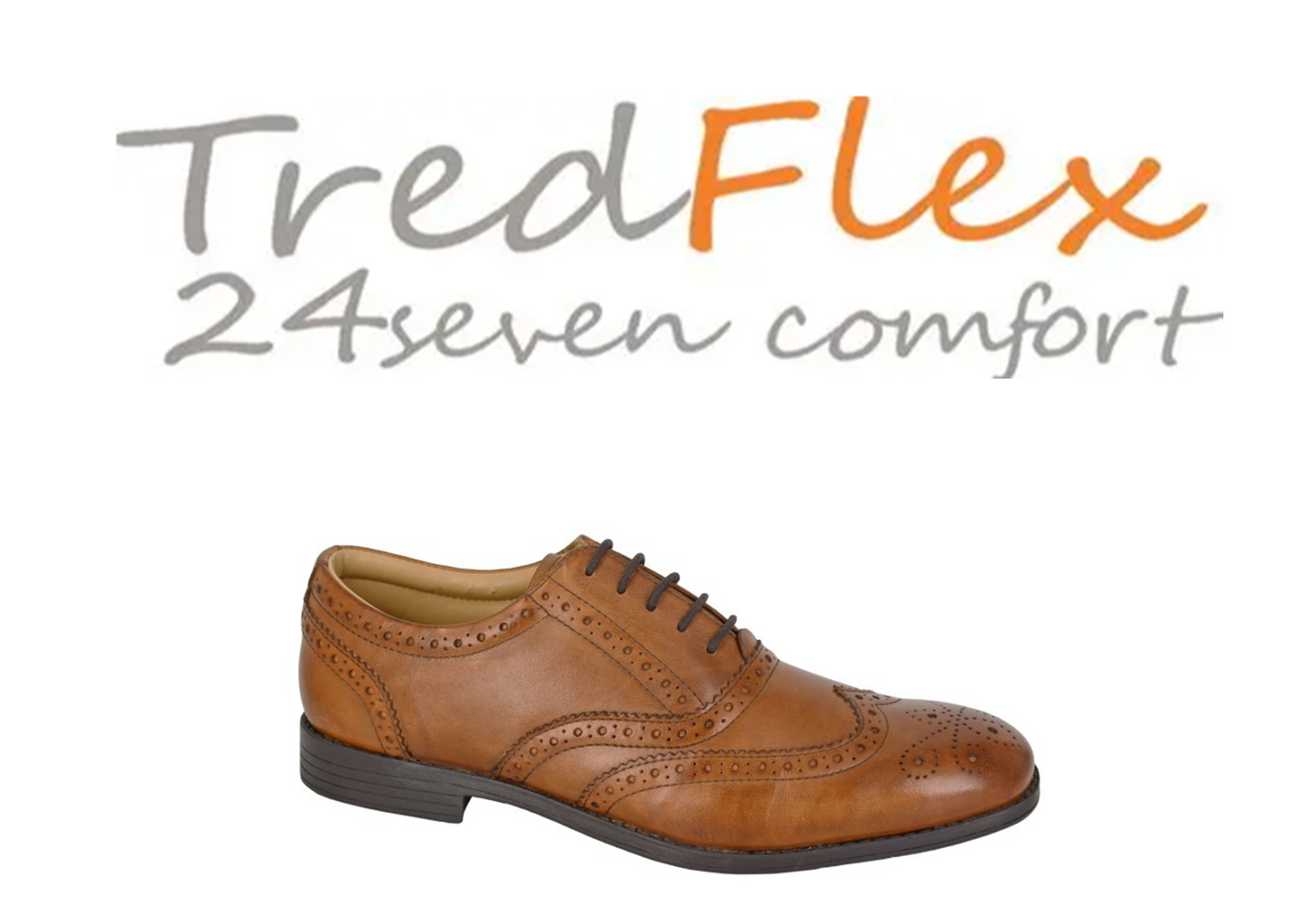 2. Tredflex 5 Eye Brown Brogue (TF7183BT)